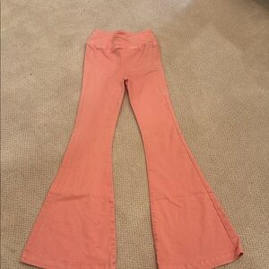 Coral Flare legging jeans size 24 We•The•Free